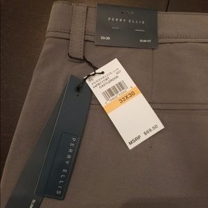 Perry Ellis pants Color: Castlerock
